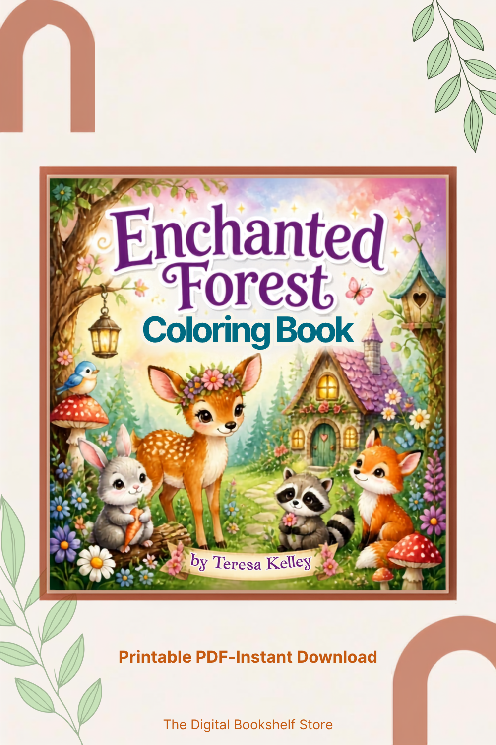 Enchanted Forest Coloring Book