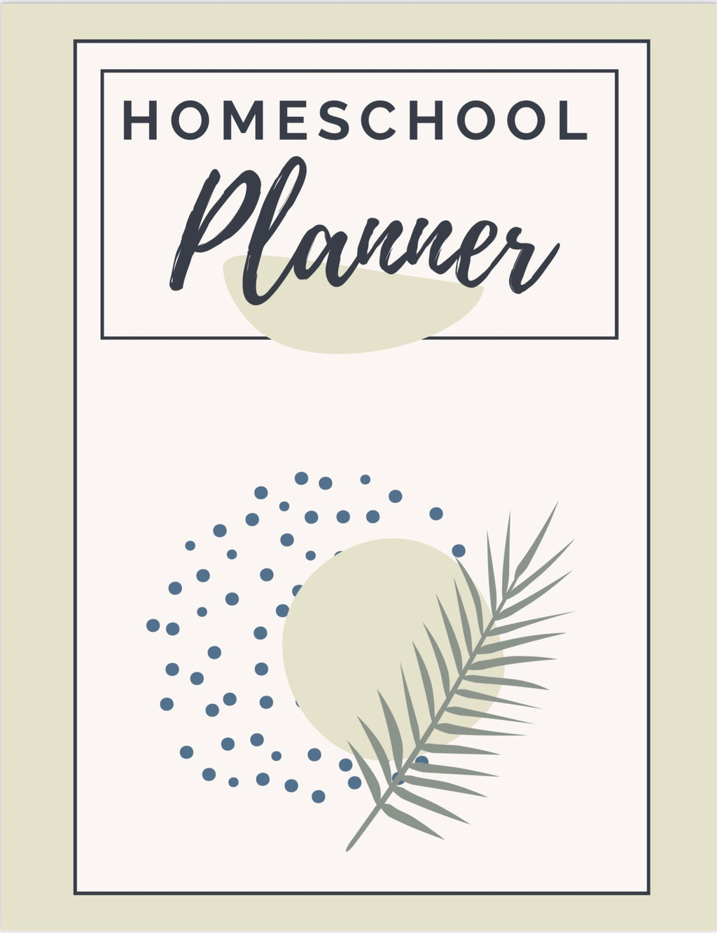 Printable Homeschool Planner PDF – All-in-One Homeschool Organizer & Starter Kit
