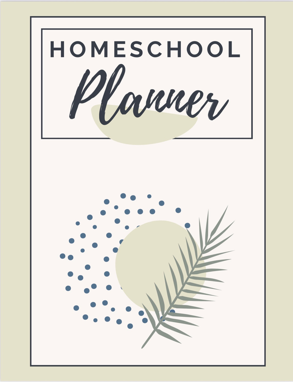 Printable Homeschool Planner PDF – All-in-One Homeschool Organizer & Starter Kit
