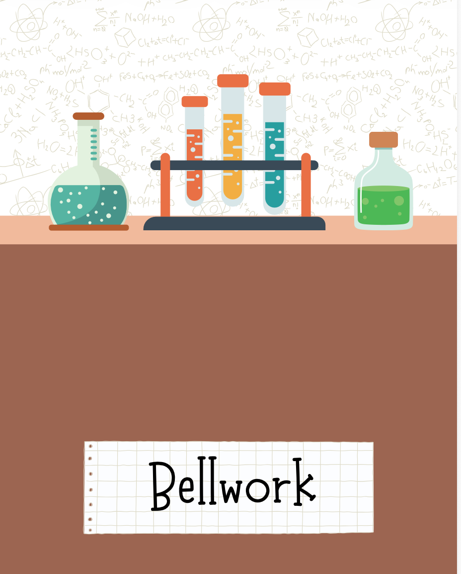 Science Interactive Notebook Template