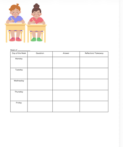 Science Interactive Notebook Template