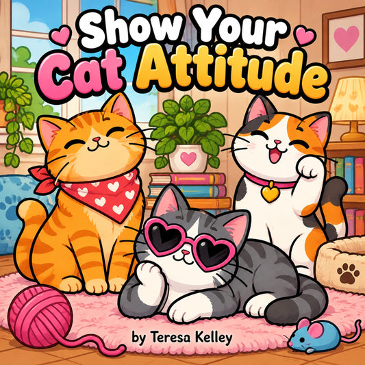 Cat Attitude Coloring Book: Hilarious Mischievous Cats and Funny Feline Antics to Color