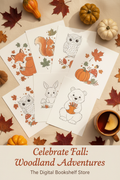Celebrate Fall Woodland Adventures Pinterest Cover