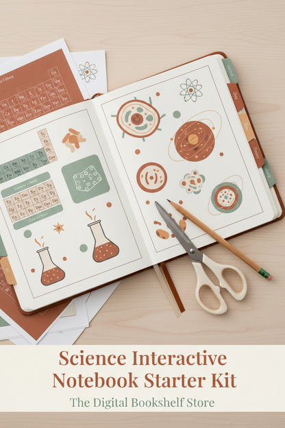 Science Interactive Notebook Starter Kit – The Digital Bookshelf Store