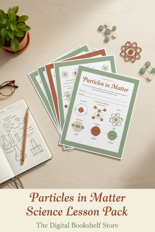Particles in Matter Science Lesson Pack – The Digital Bookshelf Store