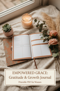 Gratitude & Growth Journal Pinterest cover image